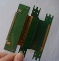 4-layer Multilayer Flex-rigid PCB with Surface Treatment of ENIG and Soldermask Green