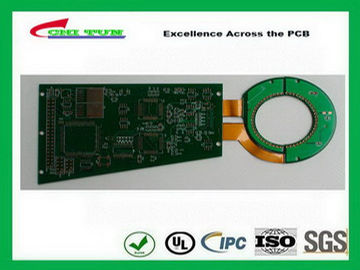 Rigid-Flexible Circuit Board Design Fabrication and Assembly Immersion Gold PCB