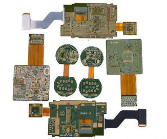 35um Polyimide / Kapton Gold Plating Flexible PCB Board / FPC Led Strips